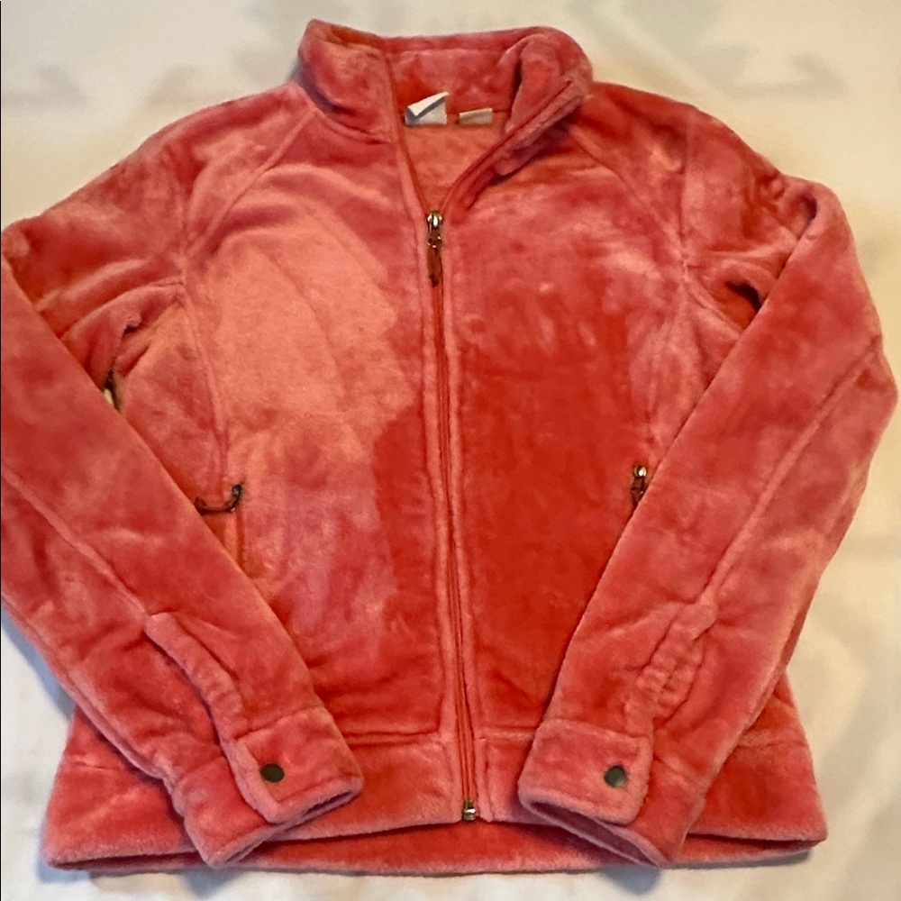 Women’s White Sierra Coral Fleece Jacket Size Small Worn Once